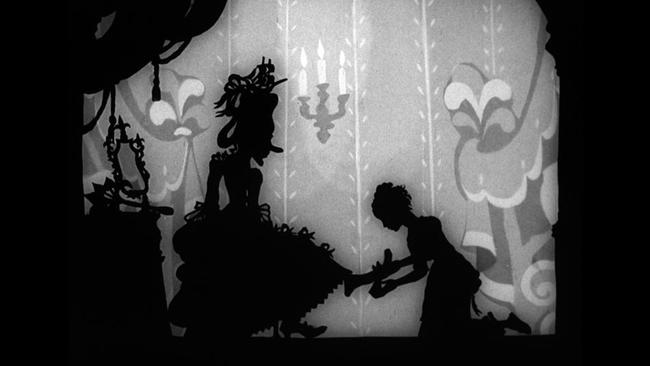 Lotte Reiniger’s 1922 film Cinderella (Aschenputtel).