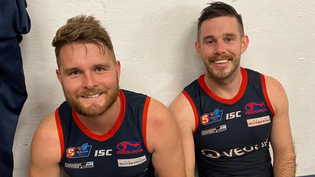 Norwood recruits Brad McKenzie and Ryan Bastinac. Picture: Supplied