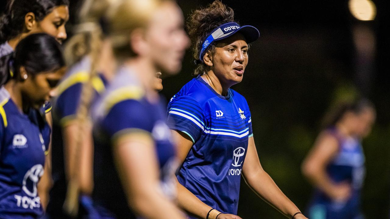North Queensland Toyota Cowboys co-captain Tallisha Harden recently celebrated a club milestone. Picture: Alix Sweeney / North Queensland Toyota Cowboys