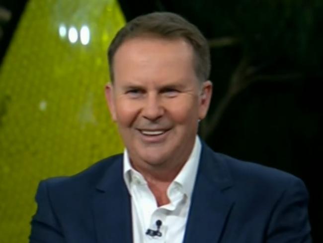 The new Channel Nine Today Show hosts on their first day. (L-R) Brooke Boney and Tony Jones.