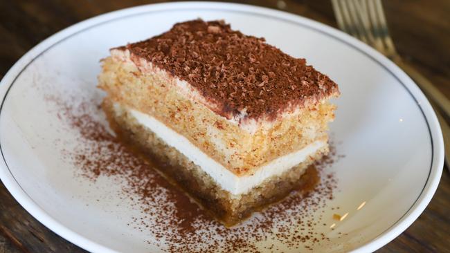 A man escaped with tiramisu instead of cash from Bulleen’s Veneto Club in an early morning break-in.