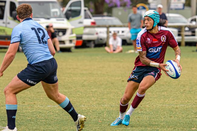 Dre-dyn Laban. Super Rugby Under-19s action between the Reds and Waratahs. Picture courtesy of James Auclair.