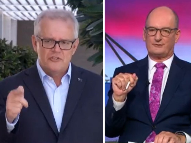 What Kochie said to make PM fire back