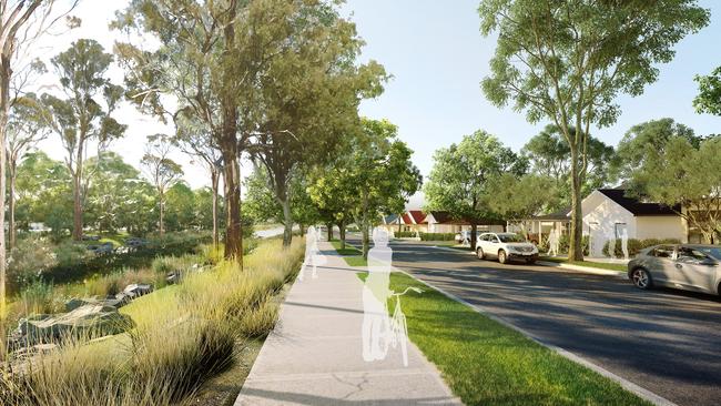 Images for Sydney's newest suburb, Marsden Park North.