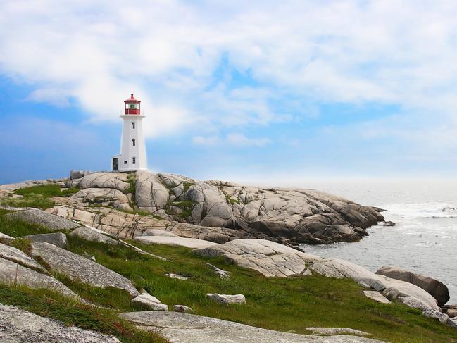 Peggy's Cove is one of the landmarks and tourist attraction on the East coast of Canada.