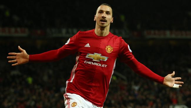 Zlatan Ibrahimovic of Manchester United.