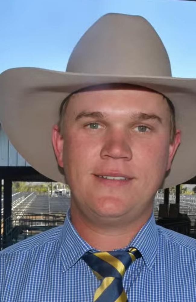 Livestock auctioneer Charlie Gleeson. Photo: ALPA