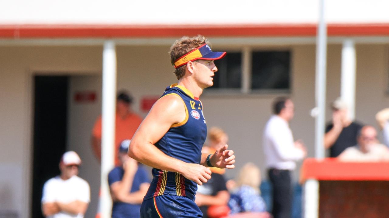 Adelaide Crows pre-season camp at Robe, South Australia, 24th Jan 2024. Picture: Harrison Mielke/ AFC