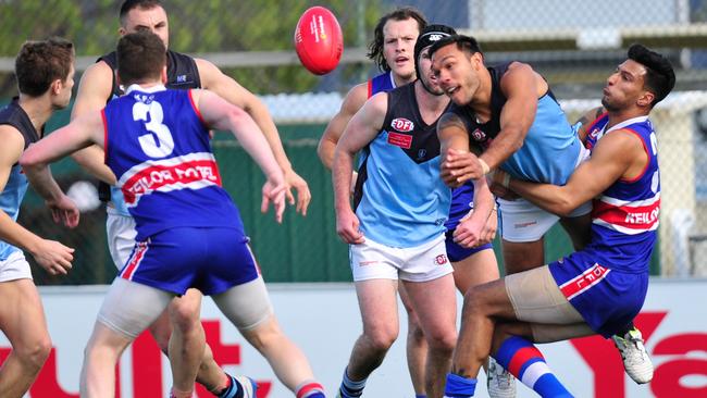 Keilor toppled Aberfeldie in last year’s Premier Division decider. Picture: Jamie Morey