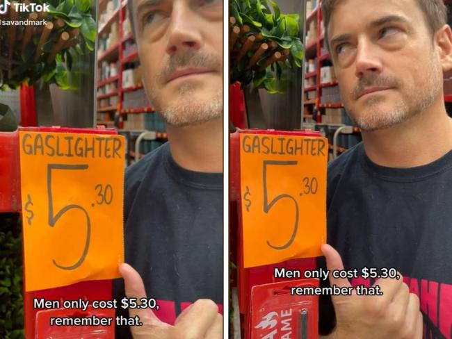 Wife trolls husband with Bunnings sign