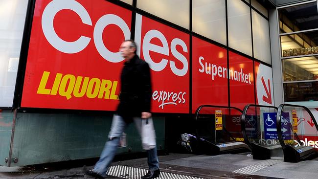 Coles will be demerged in November. Pic: AAP