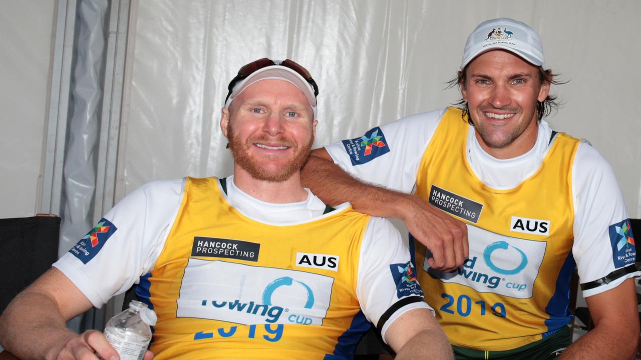 Australian rower Spencer Turrin. Pic Rowing Australia: