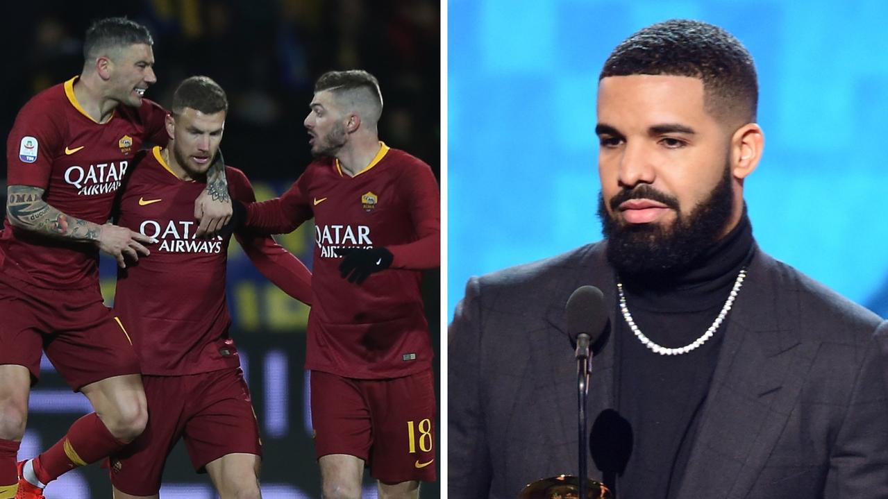 Roma have banned their players from taking photos with Drake