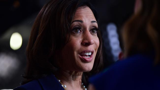 Democratic presidential hopeful, California Senator Kamala Harris. Picture: AFP