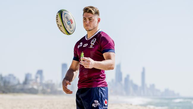 Gold Coast Rugby Union player James OConnor is returning to Queensland to be close to family on the Gold Coast after recently signing with the St.George Queensland Reds. After a rocky few years he is returning to his roots to reinvent himself. Picture: Jerad Williams