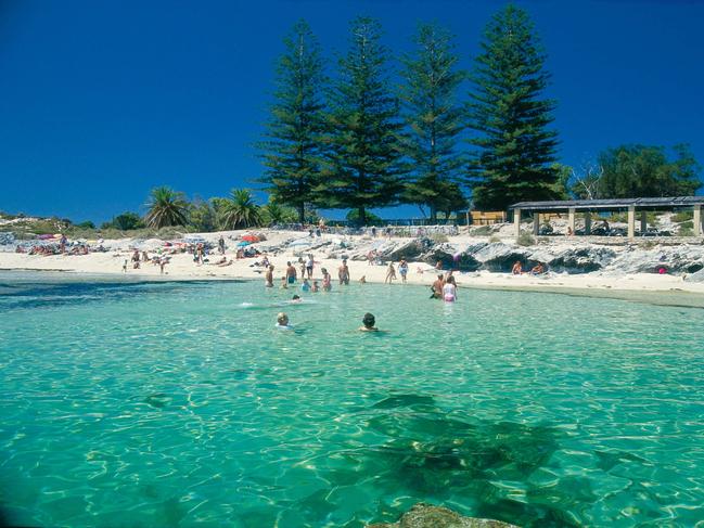 11/20The Basin, WAWith its shallow and super clear waters, it’s not difficult to see why this popular snorkelling location made the list. Picture: Brad Farmer