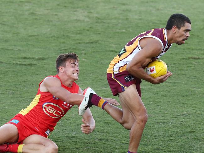 Cameron said his return game for the Lions was a “bad one”. Picture: Getty Images