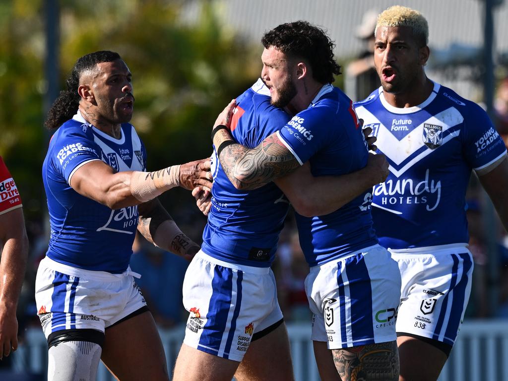 The Bulldogs have had plenty of matches against teams coming off the bye this season, the majority of which have been successful. Picture: Emily Barker/Getty Images