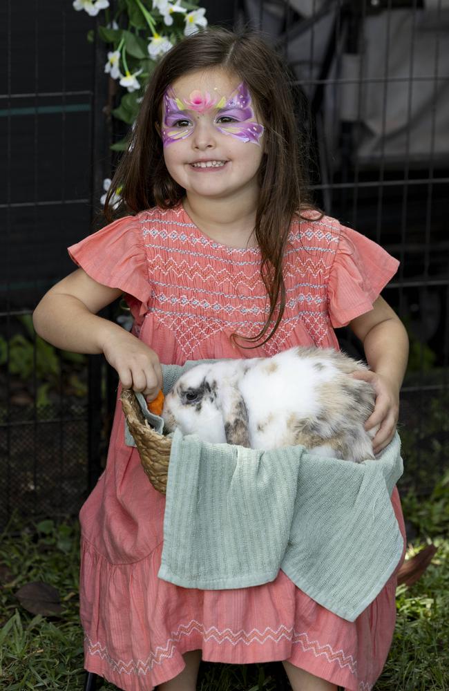 Valentina Scaturchio at a special Harmony Day celebration at the Malak Community Centre as part of the Fun Bus program. Picture: Pema Tamang Pakhrin