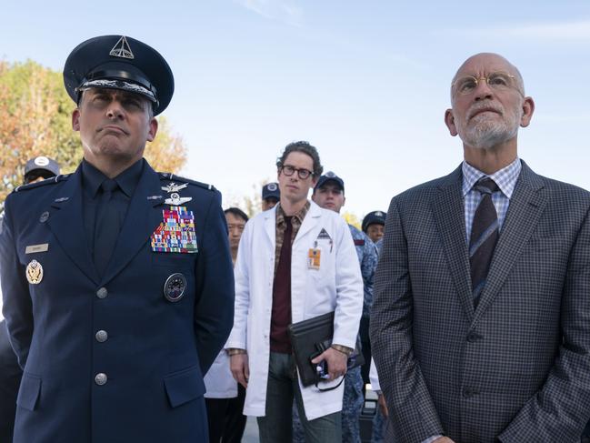 Steve Carrell and John Malkovich are tasked with setting up the sixth branch of the US armed forces in Space Force