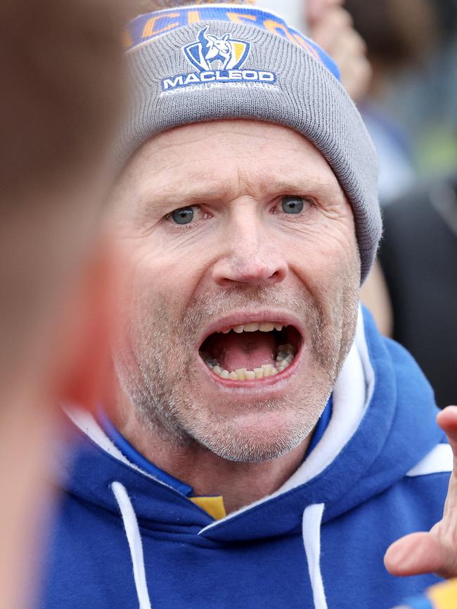 Macleod coach Craig Hayes. Picture: George Salpigtidis