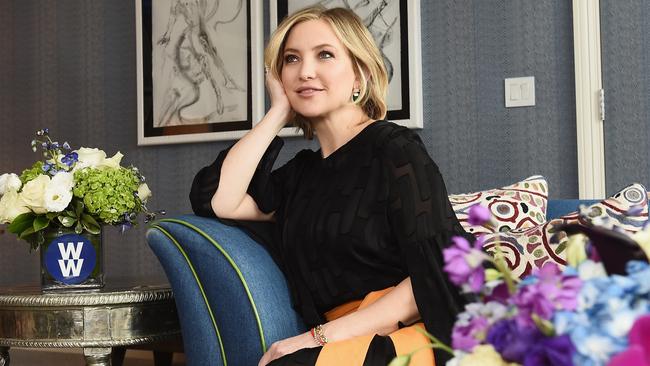 Hudson said she is ready to start taking a little time in the day focusing on herself ’to be around a long time for these three kiddos of mine’.