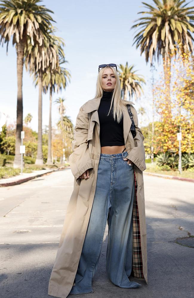 City of angels! Samara Weaving in her adopted home of LA. Picture: Getty Images for Balenciaga