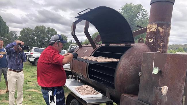 A photo from one of the salami workshops.