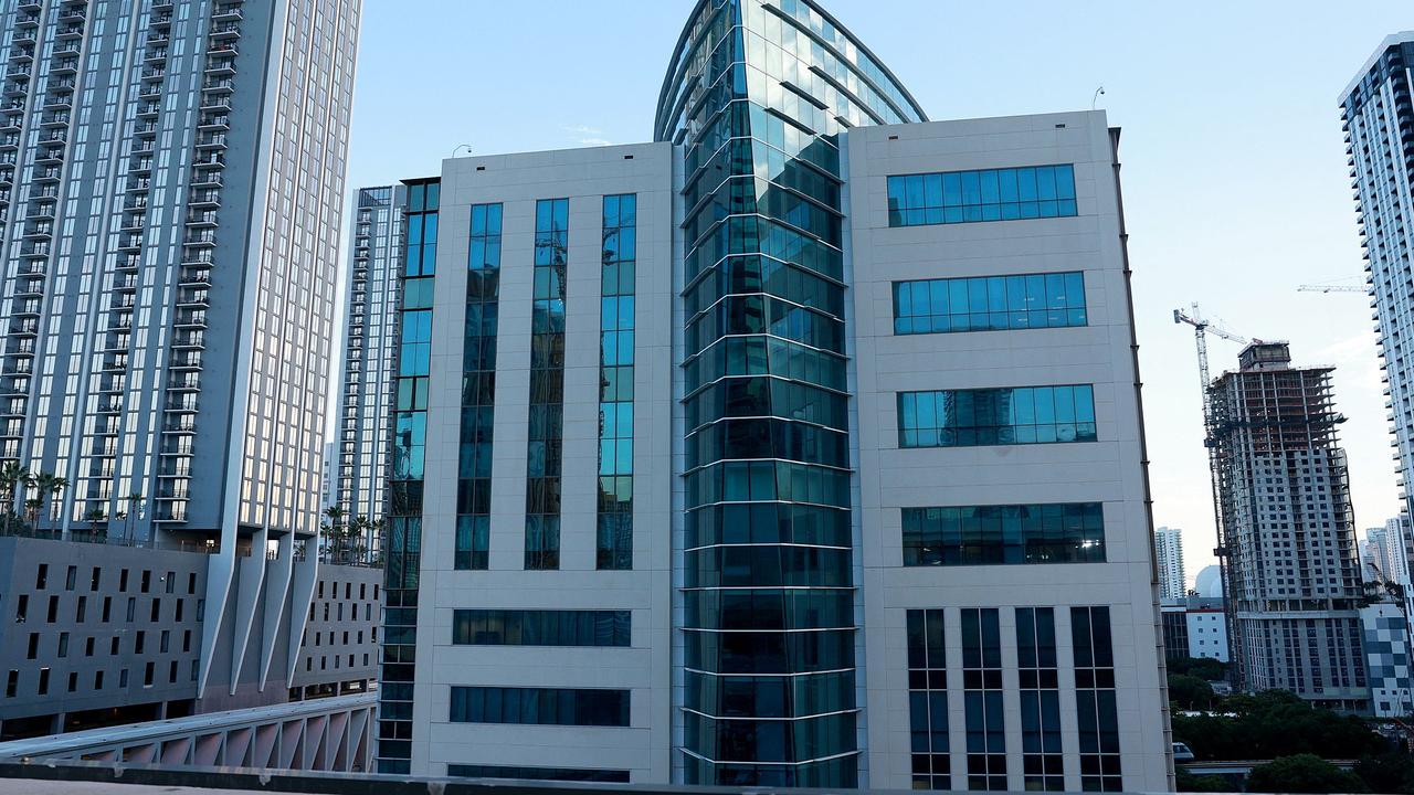 The Miami courthouse where Mr Trump will be arraigned. Picture: Joe Raedle/Getty Images via AFP