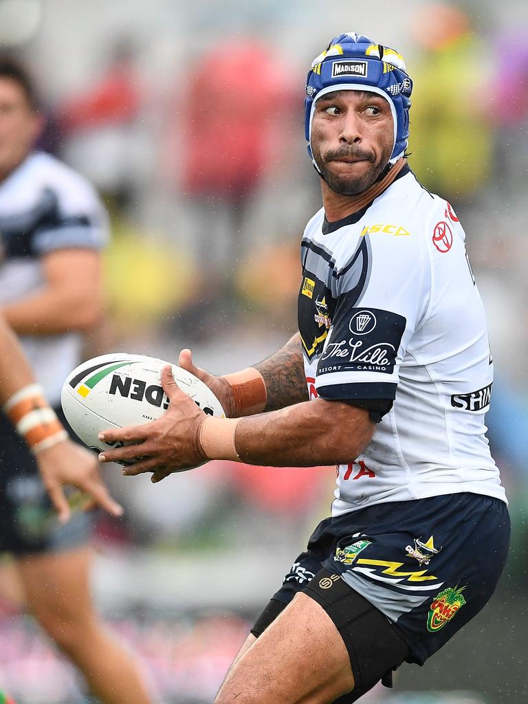 Johnathan Thurston could turn mentor. Picture: Ian Hitchcock/Getty