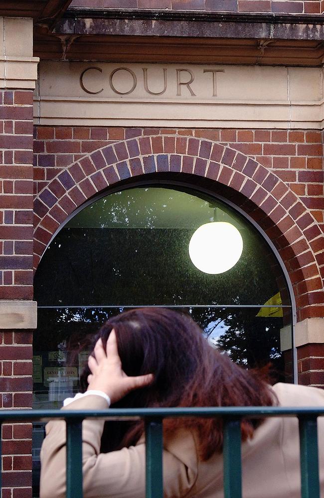 Generic picture of a woman outside a court. The victim in this case cannot be identified.