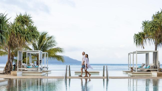 Intercontinental Hotel Hayman Island is a high-end resort.
