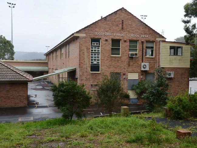 Historic Gosford Public School was demolished in 2014.