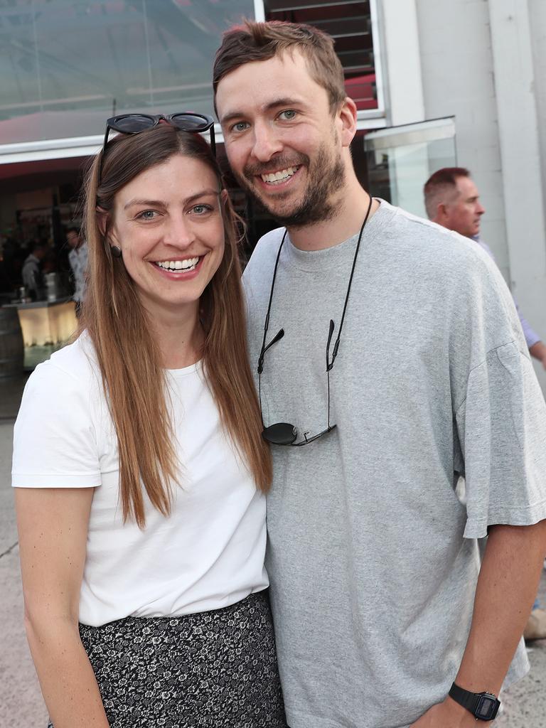 Minna Bright and Robert Oxley, both of London, England. Picture: LUKE BOWDEN