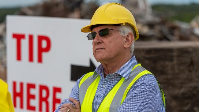 Darwin mayor Kon Vatskalis said the council had spent about $20m in the last year maintaining the Shoal Bay Waste Management Facility. Picture: Che Chorley