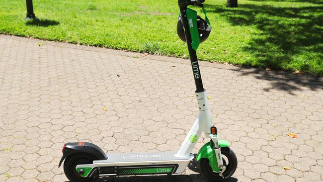 Latest version Lime Scooter. Photo Lachie Millard