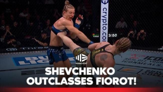 Shevchenko defends flyweight strap!