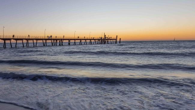 General sunset pics at Glenelg SA. Pictured on Jan 29th 2024. Picture: Ben Clark