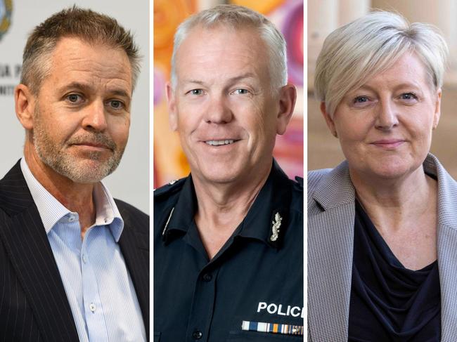 Three of SA's most powerful public servants. Pictures: File