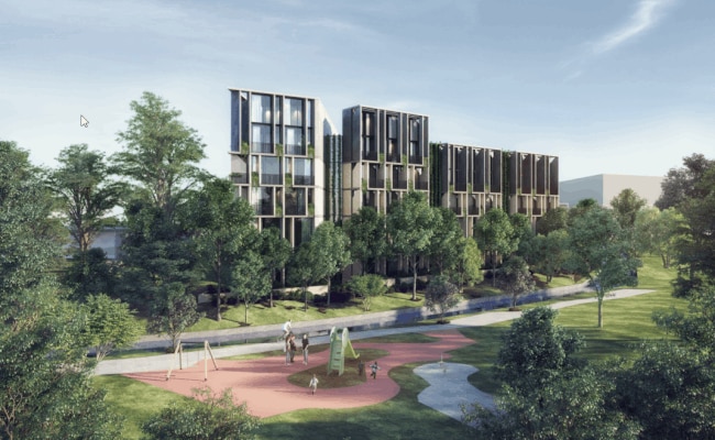 Artist’s impression of planning proposal at 1 to 5 Chester St, Annandale, rejected by the Inner West Local Planning Panel.