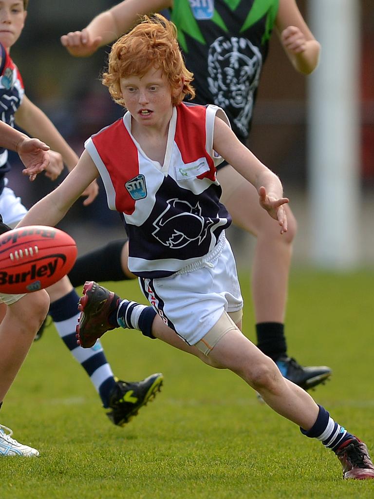 Jake Bowey on the ball for Highett.