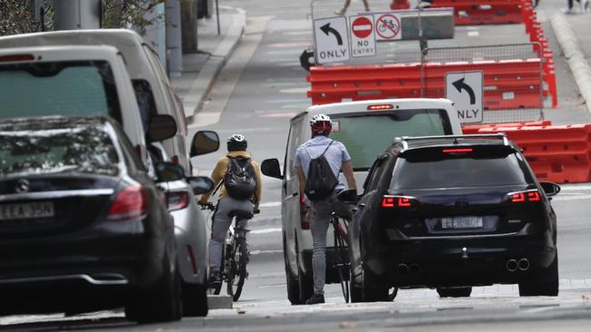 E-bike numbers have soared in the CBD.