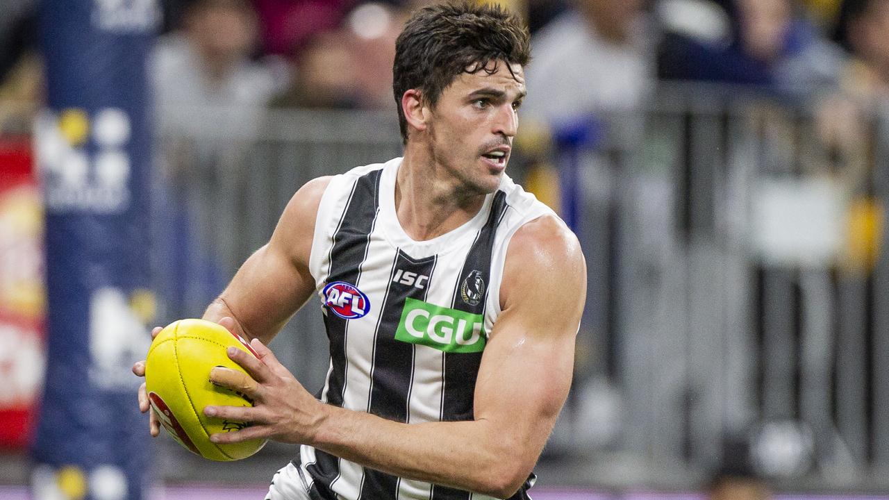 Surgery has sidelined Collingwood captain Scott Pendlebury. Picture: AAP