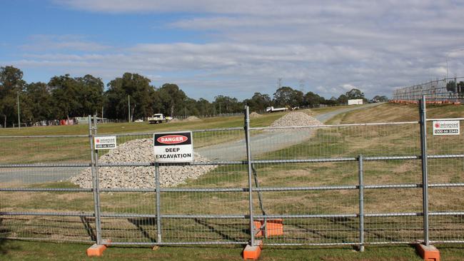 The former Bramble Bay Pony Club site on Telegraph Rd, Fitzgibbon has been fenced off. Picture: Michelle Smith