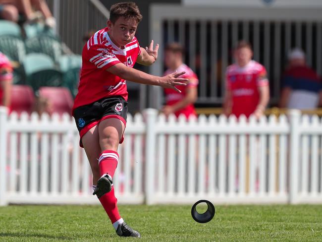 Jett Brookfield for Illawarra South Coast Dragons during last season’s Andrew Johns Cup. Picture: Adam Wrightson Photography