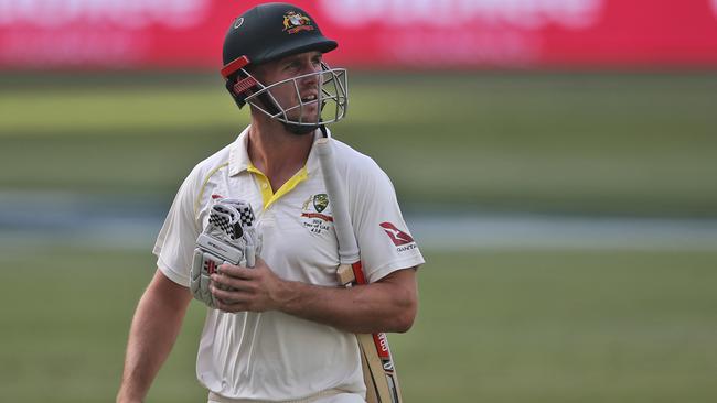 Mitchell Marsh had a disappointing Test. Picture: AP