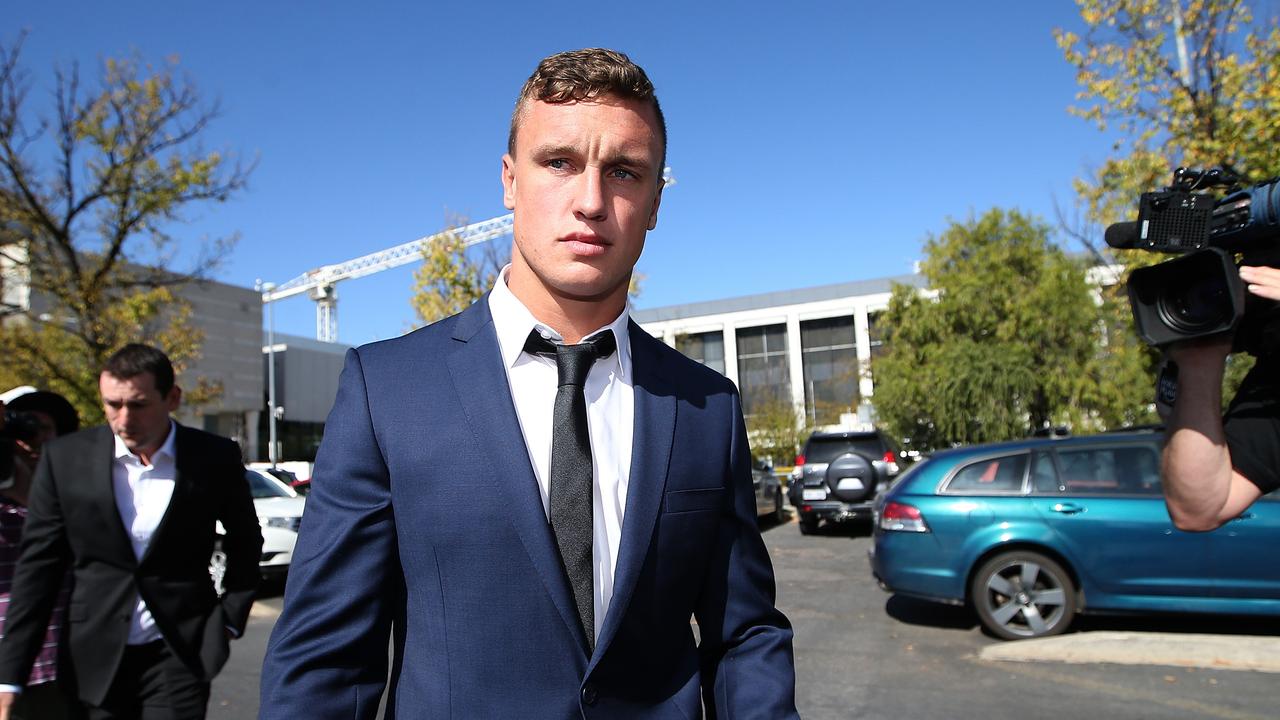 Canberra fullback Jack Wighton has failed to suppress CCTV footage of a violent rampage.