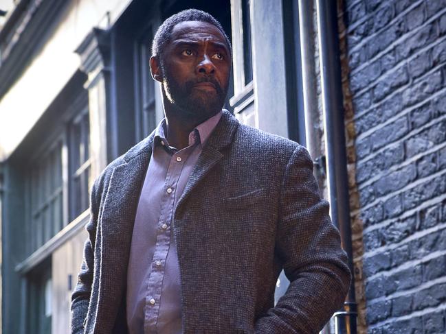 Luther: The Fallen Sun. Idris Elba as John Luther in Luther: The Fallen Sun. Cr. John Wilson/Netflix © 2023