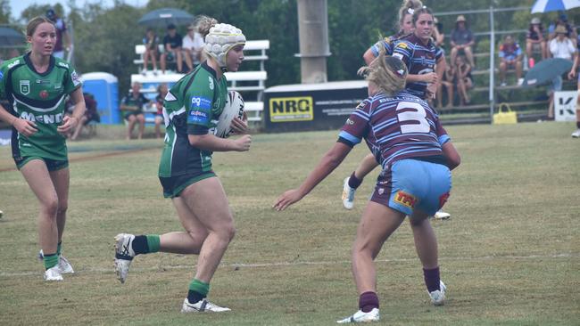 Harvey Norman 19s, Round 1, CQ Capras versus Townsville Blackhawks at Webb Park, Yeppoon, on February 15, 2025.