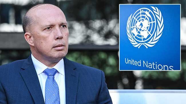 Peter Dutton has so far resisted attempts by the UN to dictate migration policy.